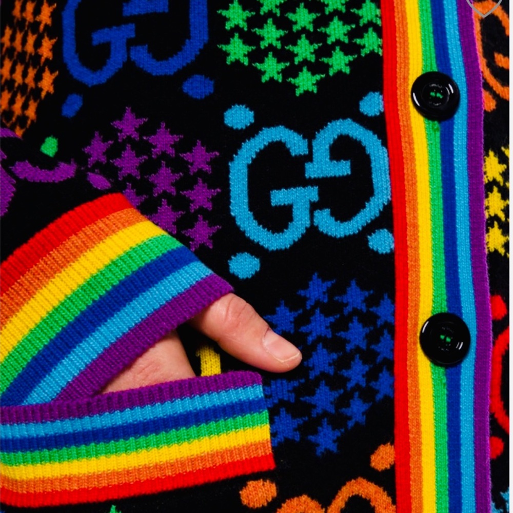 Gucci Psychedelic Limited Edition Cardigan Sweater - Picture 13 of 13